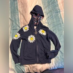 Garanimals Size 6 Daisy Zipup Sweatshirt